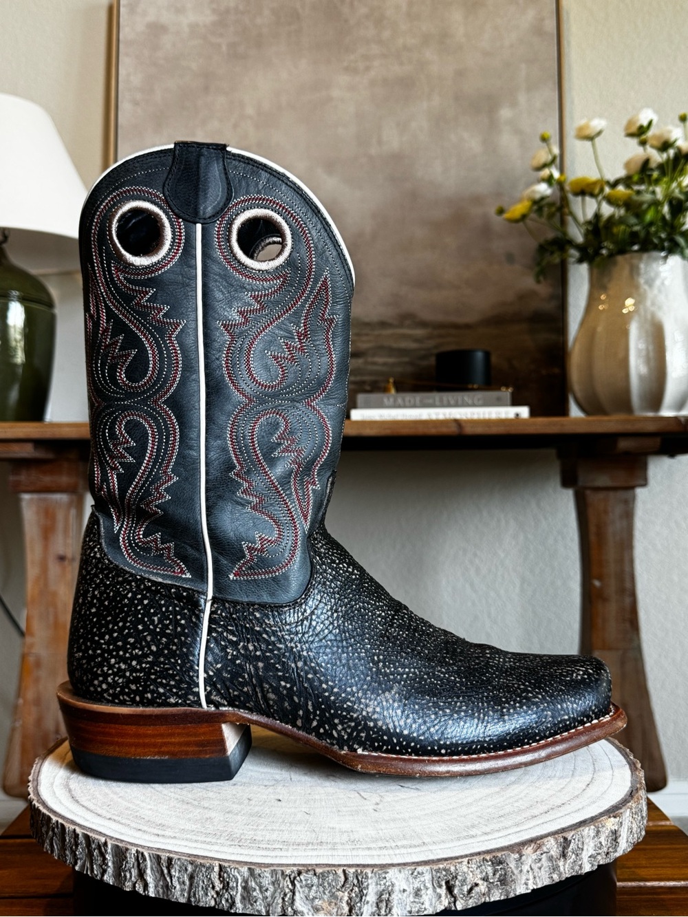 Tecovas Parker - Charcoal Bison - 9.5D